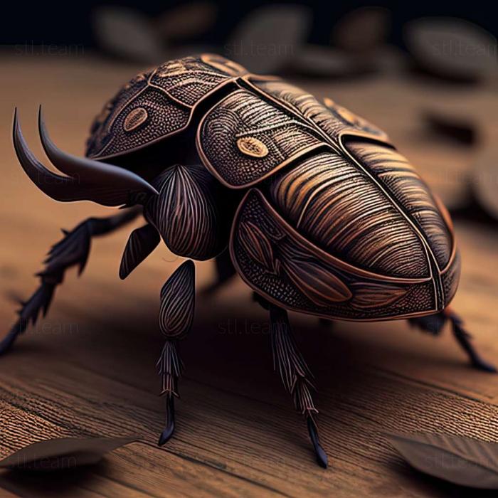 3D model Lethrus cephalotes (STL)